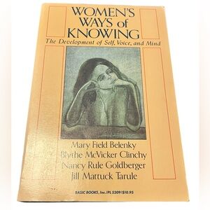 Women’s ways of knowing, the development of self, voice and mind. Self help